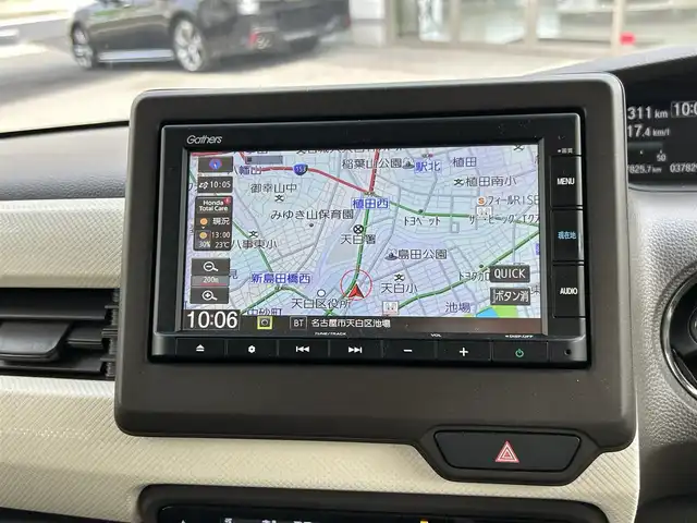 ホンダ Ｎ ＢＯＸ L 愛知県 2022(令4)年 3.8万km ブリティッシュグリーンP 純ギャザーズSDナビ/バックカメラ/左パワースライドドア/スマートキー/ドライブレコーダー/レーダークルーズコントロール/ホンダセンシング/リアシートバックテーブル/新車保証書/取説