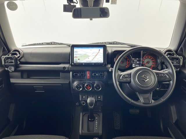 スズキ ジムニー シエラ JC 秋田県 2022(令4)年 1.1万km ミディアムグレー 4WD/9インチ社外ナビ(CD DVD SD BT フルセグ)/バックカメラ/クルーズコントロール/レーンキープアシスト/軽減衝突システム/25mmインチアップ/ロッソモデロリアマフラー/BFGoodrich/前席シートヒーター/ETC/LEDヘッドライト/LEDウィンカー/ドライブレコーダー/プッシュスタート/スマートキー/純正フロアマット/電動格納ミラー/ヘッドライトウォッシャー