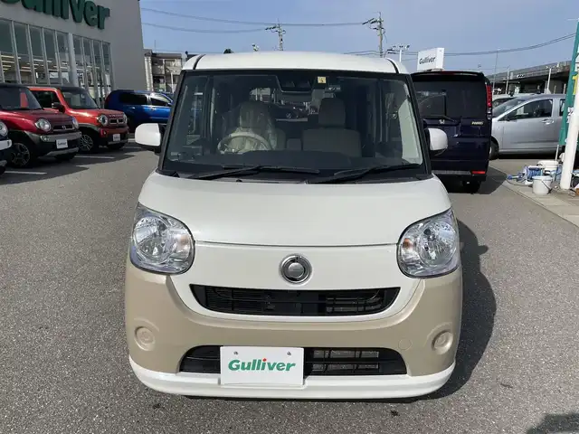 ダイハツ ムーヴ キャンバス X LTD メイクアップ SA Ⅲ 石川県 2018(平30)年 7.2万km ベージュⅡ 社外メモリーナビ/フルセグTV/ドライブレコーダー/LEDヘッドライト/両側パワースライドドア/スマートアシスト3/スマートキー/プッシュスタート/電動ミラー/ETC/コーナーセンサー/保証書