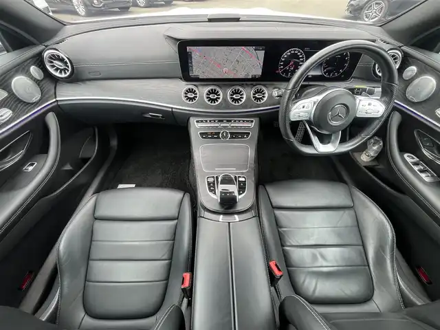 メルセデス・ベンツ Ｅ２００ クーペ スポーツ 静岡県 2019(令1)年 4.9万km ダイヤモンドホワイト レザーパッケージ/・本革シート/・パノラミックスライディングルーフ/・Burmesterサラウンドサウンドシステム/・エアバランスパッケージ/・レザーARTICOダッシュボード/・メモリー付パワーシート /・電動ランバーサポート/・電動チルト＆テレスコピックステアリング/・マルチビームLEDヘッドライト/・アダプティブハイビームアシスト・プラス/・イージーエントリー/レーダーセーフティパッケージ/・アクティブディスタンスアシスト・ディストロニック/・アクティブステアリングアシスト/・アクティブレーンチェンジングアシスト/・アクティブエマージェンシーストップアシスト/・PRE-SAFE/・アクティブブレーキアシスト/・PRE-SAFEサウンド/・緊急回避補助システム/・渋滞時緊急ブレーキ機能/・アクティブブラインドスポットアシスト/・アクティブレーンキーピングアシスト/・PRE-SAFEプラス/・トラフィックサインアシスト/COMANDシステム/(Bluetooth/CarPlay/フルセグ)/360°カメラ/アダプティブクルーズコントロール/シートヒーター/アンビエントライト/キーレスゴー/ETC/ドライブレコーダー/純正19AW/フロアマット