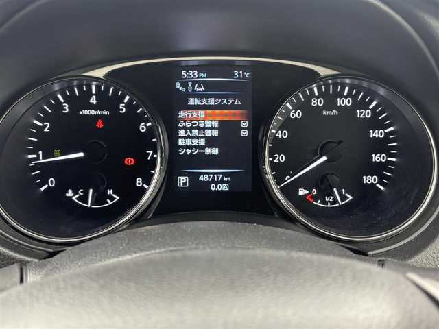 日産 エクストレイル モード・プレミア 福井県 2016(平28)年 4.9万km ブリリアントホワイトパール 純正ナビ/・BT/フルセグTV/CD/DVD/AM/FM/エマージェンシーブレーキ/全方位カメラ/バックカメラ/コーナーセンサー/横滑り防止装置/車線逸脱防止装置/アイドリングストップ/シートヒーター/ETC/オートライト/プッシュスタート/ステアリングスイッチ/純正ドアバイザー/純正フロアマット/保証書/取扱説明書