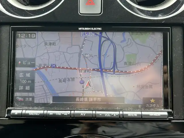 日産 ノート e－パワー B 長崎県 2019(平31)年 6万km ホワイト 社外メモリナビ/(BT/ラジオ)/衝突軽減ブレーキ/レーンアシスト/コーナーセンサー/スマートキー/プッシュスタート/ETC