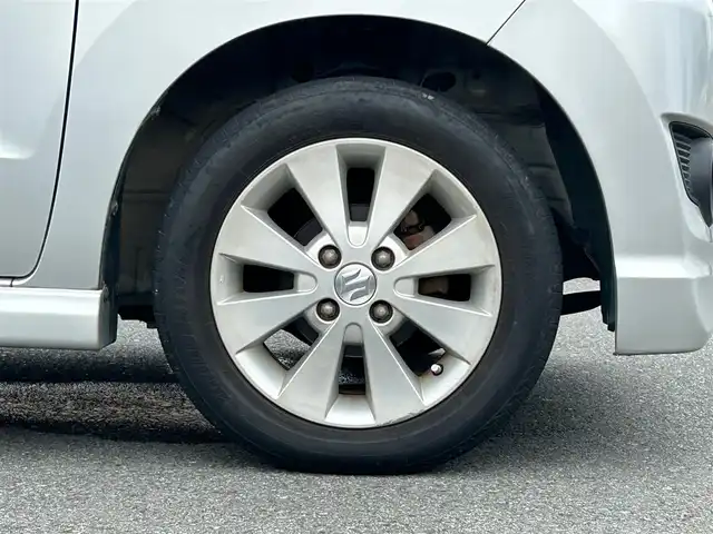 スズキ ワゴンＲ スティングレー X 静岡県 2010(平22)年 5.4万km シルキーシルバーメタリック スマートキー/純正アルミ/CDチェンジャー/プッシュスタート/パワーステアリング/パワーウインドウ/オートエアコン/社外フロアマット/ベンチシート/ABS/ダブルエアバッグ/ハロゲンヘッドライト