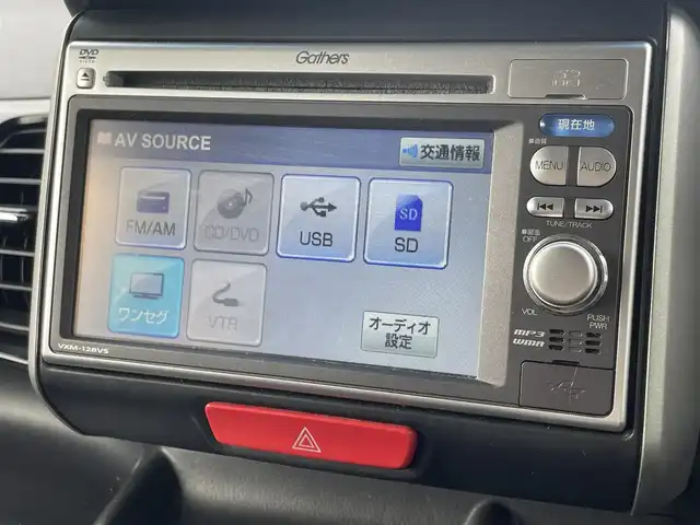 ホンダ Ｎ ＢＯＸ カスタム G Lパッケージ 茨城県 2012(平24)年 11.9万km クリスタルブラックパール 純正ナビ/(AM/FM/CD/DVD/BT)/フルセグTV/バックカメラ/左側パワースライド/純正アルミホイール付きサマータイヤ積み込み