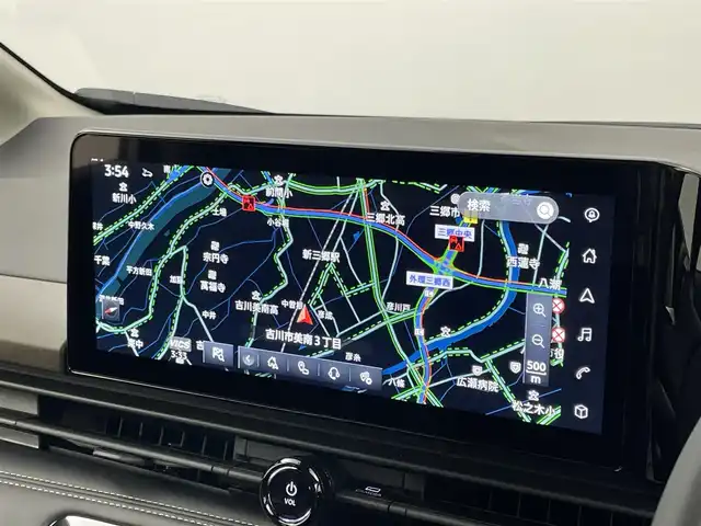 日産 セレナ e－パワー ハイウェイスター V 埼玉県 2025(令7)年 0.1万km未満 プリズムホワイト 登録済未使用車　純正１２．３インチナビ　アラウンドビューモニター　ＢＳＩ　プロパイロット　レーダークルーズ　ビルトインＥＴＣ２．０　前後ドラレコ　インテリジェントルームミラー　ワイヤレス充電　ＨＤＭＩ