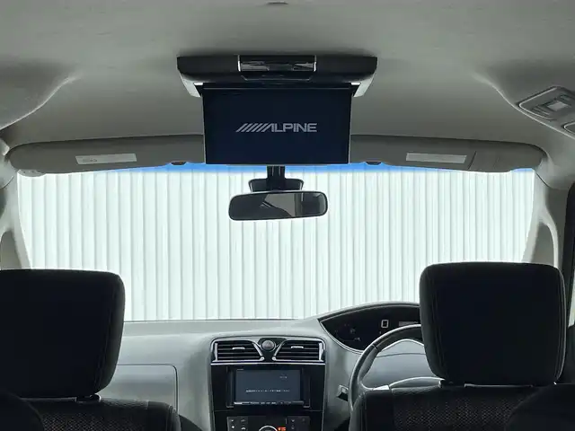 日産 セレナ ハイウェイS G Sハイブリッド 大分県 2014(平26)年 8.8万km ブリリアントホワイトパール 社外ナビ/DVD再生可能/ハンズフリーBluetooth接続/アルパイン後席モニター/LEDヘッドライト/フォグ/オートライト/ミラーウィンカー/スマートキー/プッシュスタート/クルーズコントロール/両側電動スライドドア/ETC/アイドリングストップ