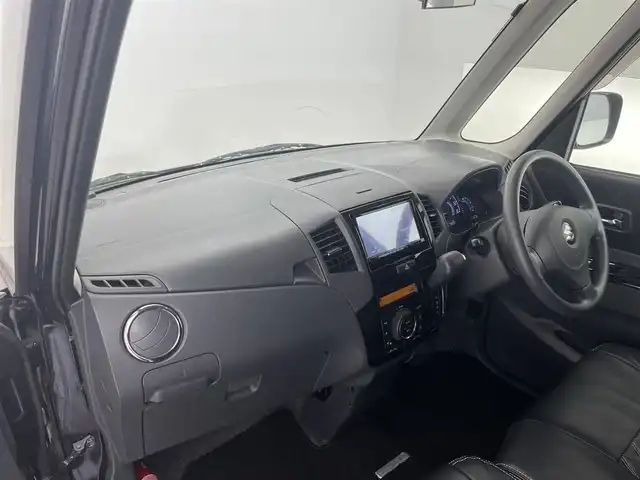スズキ パレット ＳＷ XS 滋賀県 2012(平24)年 7.9万km ブルーイッシュブラックパール3 社外ナビ/CD/DVD/Bluetooth/フルセグテレビ/バックカメラ/片側パワースライドドア/HIDヘッドライト/オートライト/純正フロアマット/プッシュスタート /スマートキー/スペアキー