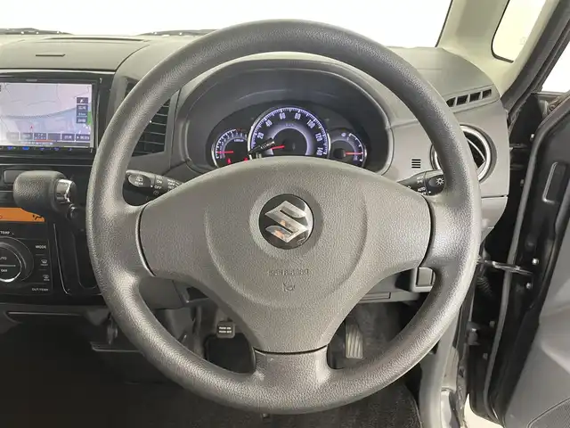 スズキ パレット ＳＷ XS 滋賀県 2012(平24)年 7.9万km ブルーイッシュブラックパール3 社外ナビ/CD/DVD/Bluetooth/フルセグテレビ/バックカメラ/片側パワースライドドア/HIDヘッドライト/オートライト/純正フロアマット/プッシュスタート /スマートキー/スペアキー
