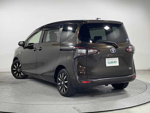 トヨタ シエンタ ハイブリッド G クエロ 広島県 2017(平29)年 5.6万km ヴィンテージブラウンパールクリスタルシャイン ALPINEナビ　/両側パワースライドドア　/バックカメラ　/フルセグTV　/オートハイビーム　/レーンキープアシスト　/衝突軽減ブレーキ　/オートライト　/ETC　/LEDヘッドランプ　/スマートキー　/フォグランプ/社外SMACK15インチアルミホイール(185/60/R15)/エアバック（運転席/助手席）