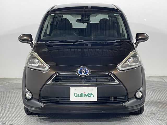 トヨタ シエンタ ハイブリッド G クエロ 広島県 2017(平29)年 5.6万km ヴィンテージブラウンパールクリスタルシャイン ALPINEナビ　/両側パワースライドドア　/バックカメラ　/フルセグTV　/オートハイビーム　/レーンキープアシスト　/衝突軽減ブレーキ　/オートライト　/ETC　/LEDヘッドランプ　/スマートキー　/フォグランプ/社外SMACK15インチアルミホイール(185/60/R15)/エアバック（運転席/助手席）