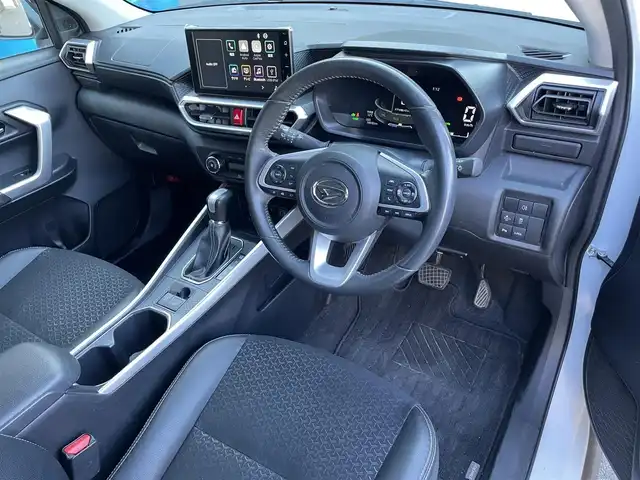 ダイハツ ロッキー プレミアム G HEV 滋賀県 2022(令4)年 3.5万km シャイニングホワイトパール 純正ディスプレイオーディオ/【フルセグ/Bluetooth/HDMI/USB】/全方位カメラ/LEDヘッドライト/革巻ステアリング/電子パーキング/オートホールドブレーキ/追従クルーズコントロール/純正１７AW/ETC/ドライブレコーダー/スマートキー