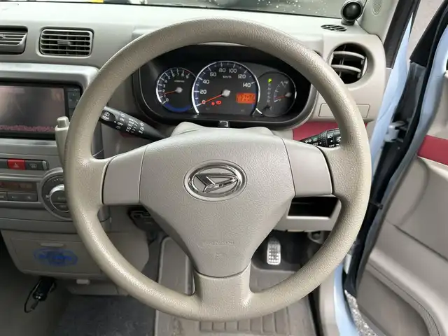 ダイハツ ムーヴ コンテ G 神奈川県 2010(平22)年 5.8万km ミストブルーマイカメタリック 社外ＳＤナビ　/ワンセグＴＶ　/スマートキー　/ドライブレコーダー　/社外１６インチアルミホイール　/純正フロアマット　/フロントフォグランプ　/ドアバイザー　/ハロゲンヘッドライト　/取扱説明書　/保証書