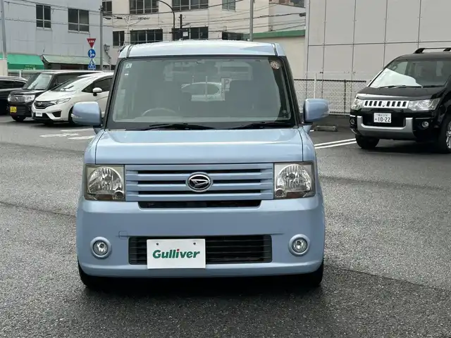 ダイハツ ムーヴ コンテ G 神奈川県 2010(平22)年 5.8万km ミストブルーマイカメタリック 社外ＳＤナビ　/ワンセグＴＶ　/スマートキー　/ドライブレコーダー　/社外１６インチアルミホイール　/純正フロアマット　/フロントフォグランプ　/ドアバイザー　/ハロゲンヘッドライト　/取扱説明書　/保証書