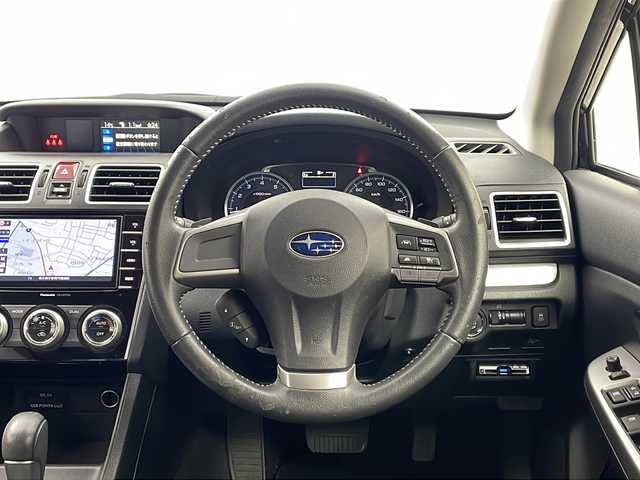 スバル インプレッサ スポーツ 2．0i アイサイト プラウドED 栃木県 2015(平27)年 6.5万km クリスタルブラックシリカ 純正ナビ/（BT/CD/DVD/フルセグ/AM/FM）/バックカメラ/４WD/アイサイトVer2.0/衝突軽減システム/車線逸脱抑制機能/AT誤発進抑制制御/横滑り防止/レーダークルーズコントロール/アイドリングストップ/マルチインフォメーションディスプレイ/ETC/電動格納ミラー/純正アルミホイール/純正フロアマット/プッシュスタート/スマートキー/スペアキー