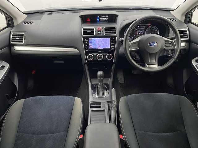 スバル インプレッサ スポーツ 2．0i アイサイト プラウドED 栃木県 2015(平27)年 6.5万km クリスタルブラックシリカ 純正ナビ/（BT/CD/DVD/フルセグ/AM/FM）/バックカメラ/４WD/アイサイトVer2.0/衝突軽減システム/車線逸脱抑制機能/AT誤発進抑制制御/横滑り防止/レーダークルーズコントロール/アイドリングストップ/マルチインフォメーションディスプレイ/ETC/電動格納ミラー/純正アルミホイール/純正フロアマット/プッシュスタート/スマートキー/スペアキー