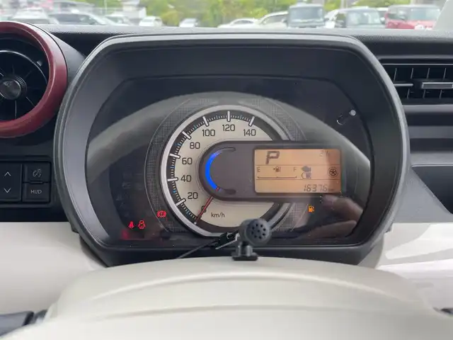 スズキ スペーシア HYBRID X 愛媛県 2018(平30)年 1.7万km フェニックスレッドパール Panasonicナビ　/フルセグＴＶ　/全周囲カメラ　/両側電動スライドドア　/ヘッドアップディスプレイ　/衝突被害軽減装置　/車線逸脱防止装置/サーキュレーター　/ドライブレコーダー　/アイドリングストップ　/前後コーナーセンサー/ステアリングリモコン/ヘッドライトレベライザー/電格ミラー/ISOFIX/シガーソケット/純正ドアバイザー/純正ホイールキャップ/現状サマー(鉄)(155/65/R14)/DUNLOP ENASAVE