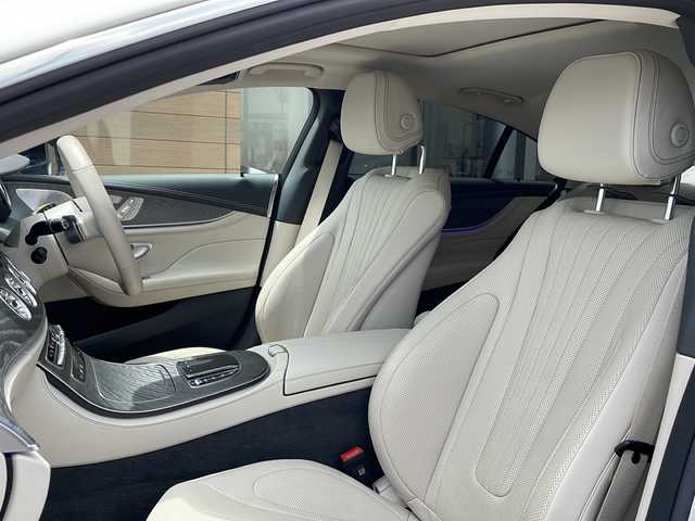 メルセデス・ベンツ Ｍ・ベンツ ＣＬＳ２２０ｄ 福島県 2023(令5)年 2.6万km ダイヤモンドホワイト 純正ナビゲーション【USB/BT/TV】/360°カメラシステム/AMG20インチAW/社外フロントグリル/ナッパレザーシート/ETC2.0/ドライブレコーダー/電動パノラミックスライディングルーフ/電動トランクリッド/アクティブブレーキアシスト/アクティブレーンキーピングアシスト/アクティブディスタンスアシスト ディストロニック /ブラインドスポットアシスト/アンビエントライト/全席シートヒーター/前席ベンチレーション/前席パワーシート/運転席シートメモリー/パドルシフト/ステアリングリモコン
