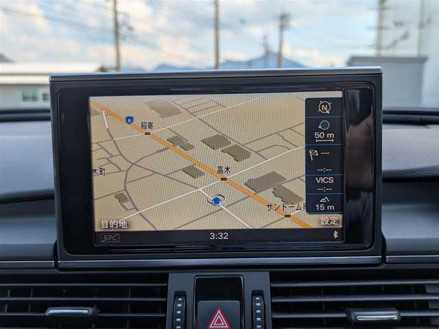 アウディ Ａ６ オールロードクワトロ 3．2 FSI 福井県 2015(平27)年 10.4万km ガンＭ サンルーフ/４WD/純正AW付きサマータイヤ積込/ユピテルレーダー/電動リアゲート/BOSEサウンドシステム/本革シート/クルーズコントロール/前方ドライブレコーダー/前後コーナーセンサー/全席シートヒーター/ETC/バックカメラ/純正HDDナビ/横滑り防止装置/盗難防止装置/アイドリングストップ/ダブル＋サイドエアバッグ/カーテンエアバッグ/純正フロアマット/スマートキー