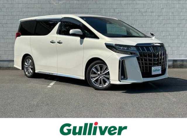 トヨタ アルファード S タイプゴールド 大阪府 2020(令2)年 4.9万km ラグジュアリーホワイトパールクリスタルシャインガラスフレーク 純正10型ナビ/フルセグ/DVD/バックカメラ/ブラインドスポットモニター/クリアランスソナー/トヨタセーフティセンス/デジタルインナーミラー/両側パワースライドドア/電動リアゲート/三眼LEDヘッドライト/シーケンシャルウィンカー/ハーフレザーシート/キャプテンシート/オットマンチェア/前後ドライブレコーダー/ビルトインETC