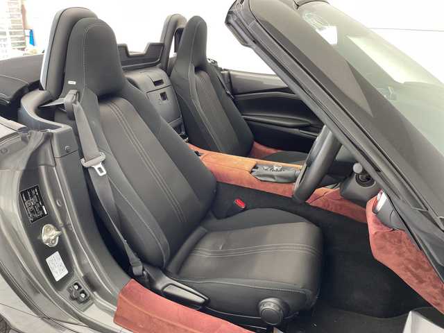 マツダ ロードスター S スペシャルパッケージ 愛知県 2021(令3)年 2.7万km マシーングレープレミアムM プレミアムサウンドBOSE/純正ナビ　ＳＤカードなし/フルセグ/バックカメラ/本革ステアリング/シートヒーター/LEDヘッドライト/衝突軽減システム/フロント　サイドスポイラー