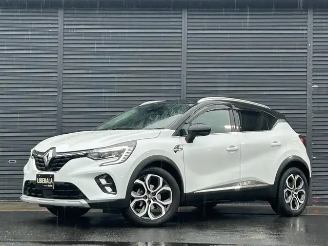 ルノー キャプチャー インテンス 茨城県 2021(令3)年 1.6万km パールⅡ 衝突軽減B　/ACC　/LKA　/BSM　/360度カメラ　/BOSEサウンド　/半革　/シートヒーター　/ステアリングヒーター　/CarPlay　/BT　/USB　/パークセンサー　/LEDヘッドライト　/ETC　/ルーフレール