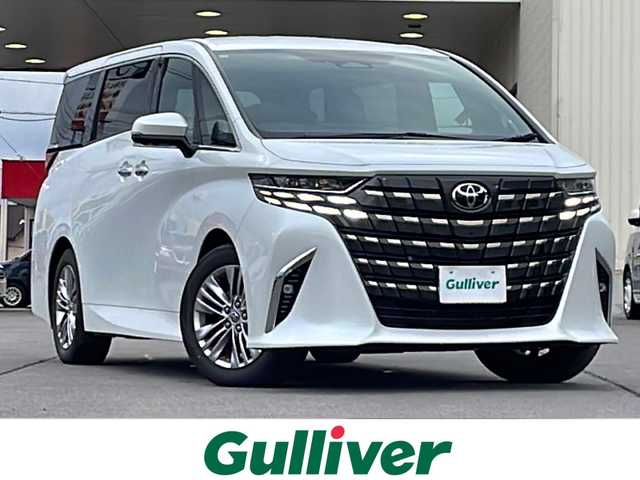 トヨタ アルファードハイブリット Z 道北・旭川 2025(令7)年 0.9万km プラチナホワイトパールマイカ /4WD//禁煙車//寒冷地仕様//左右独立ムーンルーフ//ユニバーサルステップ//純正ディスプレイオーディオプラス/　BT/TV/USB/HDMI//フリップダウンモニター//パノラミックビューモニター//両側パワースライドドア//BSM//LDA//RSA//レーダークルーズコントロール//オートマチックハイビーム//安心降車アシスト//リヤカメラディテクション//リヤクロストラフィックアラート//プロアクティブドライビングアシスト//電動サンシェード//ハンズフリー電動リアゲート//禁煙車//ハンドルヒーター//３眼LEDヘッドライト/フォグ//１・２列目パワーシート＆シートヒーター//オットマン//メモリーシート//ミラーヒーター//1500W充電//デジタルインナーミラー一体型純正ドライブレコーダー//保証書