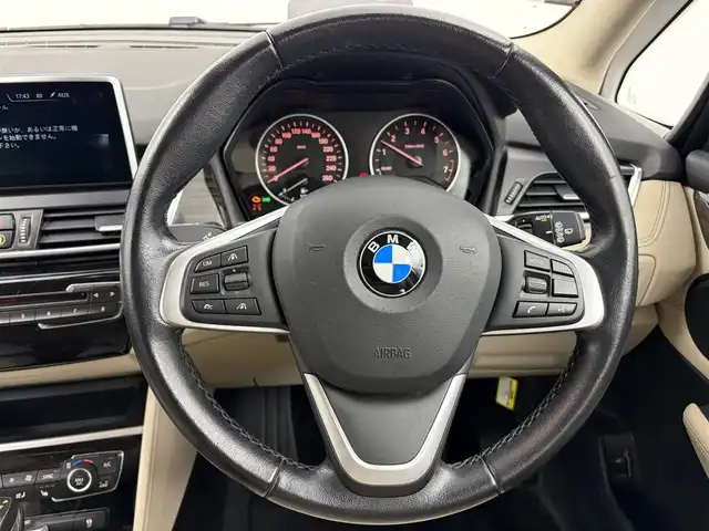 ＢＭＷ ２１８ｉ グランツアラー ラグジュアリー 愛知県 2016(平28)年 5.8万km 赤 ブラインドスポットモニター/ETC付き自動防眩ルームミラー/レーダークルーズコントロール/衝突回避・被害軽減システム/ダイナミックトラクションコントロール/EDLC/純正8.8インチディスプレイオーディオナビ/　・Bluetooth /　・DVD/CD/　・AM/FM/　・USB/　・AUX/3列シート/レザーシート/パワーシート/シートヒーター/パワーバックドア/本革ステアリング/社外ドライブレコーダー（前方）/純正17インチAW/LEDヘッドライト/オートライト/スマートキー