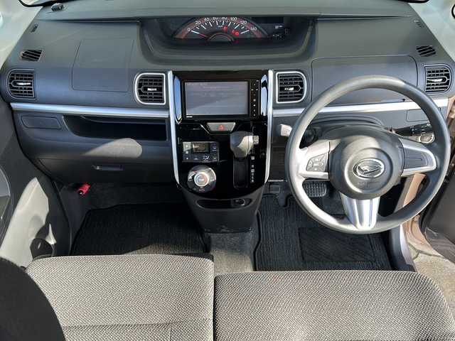 ダイハツ タント X ターボ SAⅡ 静岡県 2016(平28)年 6.5万km ライトローズマイカメタリックⅡ 純正ナビ/フルセグTV/CD/DVD/ipod/SD/Bluetooth/AM/FM/主要装備/・パワースライドドア　/・バックカメラ　/・ドライブレコーダー　/・スマートキー　/・ＥＴＣ　/・プッシュスタート　/・オートライト　/・横滑り防止装置　/・アイドリングストップ　/・保証書　/・取扱説明書　/・純正フロアマット　/・衝突軽減システム/・純正ホイールキャップ/・ステアリングリモコン