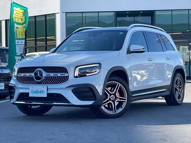 メルセデス・ベンツ Ｍ・ベンツ ＧＬＢ２００ｄ 4マチック AMGライン 長野県 2021(令3)年 1.3万km デジタルホワイト 禁煙車/4WD/サンルーフ/純正メモリナビ/Bluetooth/フルセグTV/全周囲カメラ/USB入力端子(タイプCもあり)/ハーフレザーシート/前席シートヒーター/前席メモリ付きパワーシート/電動リアゲート/ルーフレール/前後ドラレコ/純正AW19インチ/電動パーキングブレーキ/アイドリングストップ/衝突軽減ブレーキ/レーンキープアシスト/オートマチックハイビーム/LEDヘッドライト/トノカバー/パドルシフト/プッシュスタート/スマートキー/スペアキー