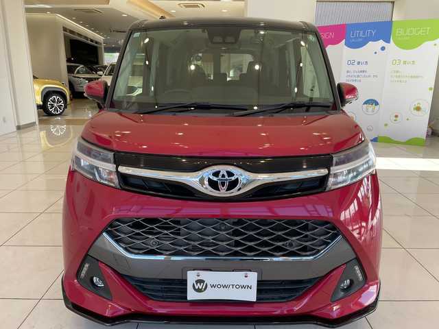 トヨタ タンク カスタムG 埼玉県 2018(平30)年 2.5万km ブラックマイカ/マゼンダベリーメタリック トヨタセーフティセンス/純正メモリーナビ/　　CD/BT/フルセグ/バックカメラ/両側パワースライドドア/クルーズコントロール/LEDオートライト/純正１４インチアルミホイール/純正ビルトインETC