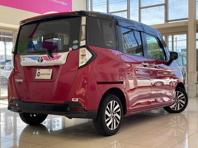 トヨタ タンク カスタムG 埼玉県 2018(平30)年 2.5万km ブラックマイカ/マゼンダベリーメタリック トヨタセーフティセンス/純正メモリーナビ/　　CD/BT/フルセグ/バックカメラ/両側パワースライドドア/クルーズコントロール/LEDオートライト/純正１４インチアルミホイール/純正ビルトインETC