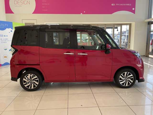 トヨタ タンク カスタムG 埼玉県 2018(平30)年 2.5万km ブラックマイカ/マゼンダベリーメタリック トヨタセーフティセンス/純正メモリーナビ/　　CD/BT/フルセグ/バックカメラ/両側パワースライドドア/クルーズコントロール/LEDオートライト/純正１４インチアルミホイール/純正ビルトインETC