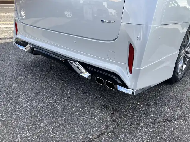 トヨタ アルファードハイブリット Z 広島県 2024(令6)年 0.3万km プラチナホワイトパールマイカ 法人ワンオーナー/モデリスタエアロ/黒革シート/左右独立ムーンルーフ/トヨタチームメイト/左右ユニバーサルステップ/デジタルインナーミラー/純正ナビ/パノラミックビューモニター/純正フリップダウンモニター/カラーヘッドアップディスプレイ/両側パワースライドドア/シートヒーター（全席）/パワーシート（前席・2列目）/ベンチレーションシート（前席）/セーフティセンス/レーダークルーズ/パドルシフト/置くだけ充電/フルセグ・Bluetooth/ブラインドスポットモニタリング/ビルトインETC2.0/電子取扱説明書/新車保証書/スペアキー