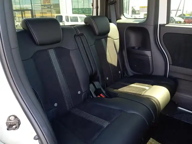 ホンダ Ｎ ＢＯＸ カスタム L ターボ 福井県 2023(令5)年 2.5万km プラチナホワイトパール 純正ナビ　フルセグＴＶ　バックカメラ　前席シートヒーター　プッシュスタート　ステアリングスイッチ　パドルシフト　追従クルーズコントロール　両側パワースライドドア　ＬＥＤオートライト　ＥＴＣ