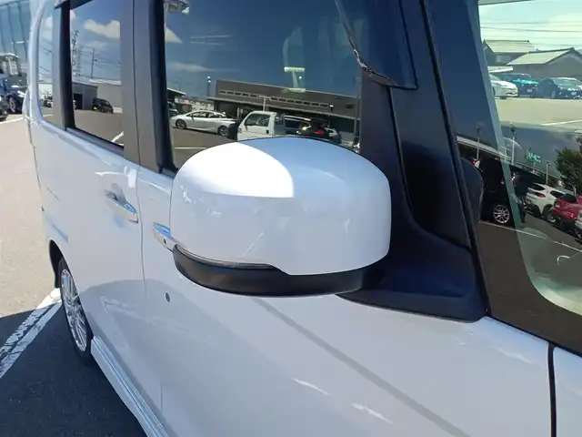 ホンダ Ｎ ＢＯＸ カスタム L ターボ 福井県 2023(令5)年 2.5万km プラチナホワイトパール 純正ナビ　フルセグＴＶ　バックカメラ　前席シートヒーター　プッシュスタート　ステアリングスイッチ　パドルシフト　追従クルーズコントロール　両側パワースライドドア　ＬＥＤオートライト　ＥＴＣ