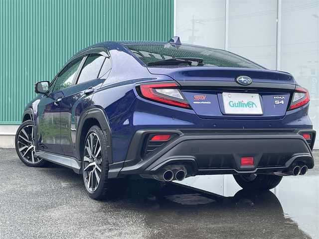 スバル ＷＲＸ Ｓ４ STIスポーツR EX 福岡県 2022(令4)年 2.7万km 青 アイサイト/横滑り防止/盗難防止/エアバッグ/ドラレコ/コーナーセンサー/バックカメラ/ナビ/BT/フルセグTV/iPad/AUX/純正アルミホイール/純正フロアマット/プッシュスタート/スマートキー/オートライト/パワーシート/シートヒーター/USB/クルコン/ターボ/AAC/４WD