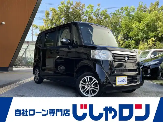 ホンダ Ｎ ＢＯＸ G Lパッケージ 兵庫県 2014(平26)年 6.8万km スマートブラック (株)IDOMが運営する【じしゃロン西宮店】の自社ローン専用車両になります。こちらは現金またはオートローンご利用時の価格です。自社ローンご希望の方は別途その旨お申付け下さい/＊ETC/＊ワンセグ/＊ドラレコ付き/＊片側パワスラ/＊横滑り防止装置