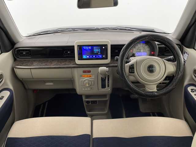 スズキ ラパン モード 宮崎県 2021(令3)年 5.8万km ノクターンブルーパール/ホワイト 2トーンルーフ 禁煙車/衝突被害軽減ブレーキ/社外ディスプレイオーディオ/（パイオニア/PVH-9300DVSZS/CD/DVD/Bluetooth）/純正ビルトインETC/純正セキュリティアラーム/純正フロアマット/クリアランスソナー/エネチャージ/前席シートヒーター/電動格納ミラー/リアプライバシーガラス/スマートキー/プッシュエンジンスタート/新車時保証書/取扱い説明書