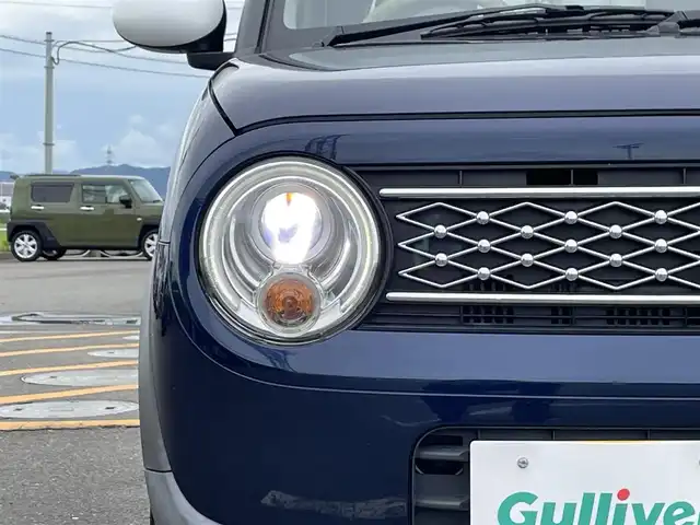 スズキ ラパン モード 佐賀県 2021(令3)年 5.8万km ノクターンブルーパール/ホワイト 2トーンルーフ 社外ディスプレイオーディオ/・AM/FM/BT//LEDヘッドライト/・オートマチックハイビーム/シートヒーター「運転席/助手席」/スマートキー/ビルトインETC/純正ドアバイザー/純正フロアマット/新車保証書/取扱説明書/スペアキー1本/スズキ セーフティサポート（全車標準装備）/・デュアルカメラブレーキサポート/・誤発進抑制機能（前進・後退）/・後退時ブレーキサポート/・車線逸脱警報機能/・ESP（車両走行安定補助システム）/・ABS＋EBD＋ブレーキアシスト