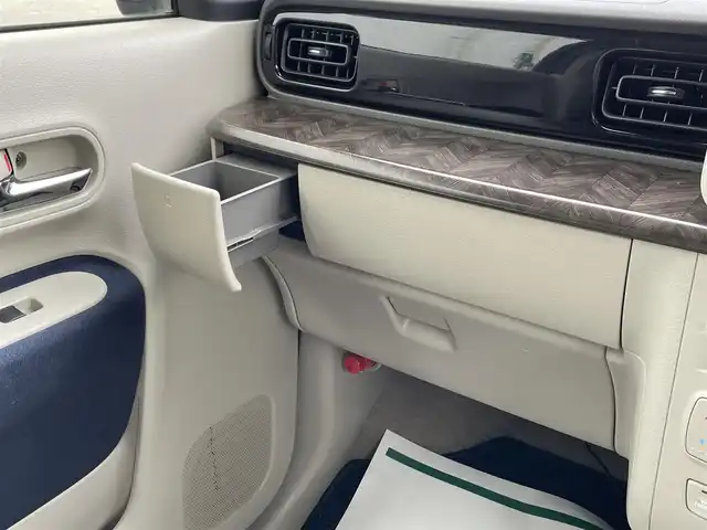 スズキ ラパン モード 佐賀県 2021(令3)年 5.8万km ノクターンブルーパール/ホワイト 2トーンルーフ 社外ディスプレイオーディオ/・AM/FM/BT//LEDヘッドライト/・オートマチックハイビーム/シートヒーター「運転席/助手席」/スマートキー/ビルトインETC/純正ドアバイザー/純正フロアマット/新車保証書/取扱説明書/スペアキー1本/スズキ セーフティサポート（全車標準装備）/・デュアルカメラブレーキサポート/・誤発進抑制機能（前進・後退）/・後退時ブレーキサポート/・車線逸脱警報機能/・ESP（車両走行安定補助システム）/・ABS＋EBD＋ブレーキアシスト