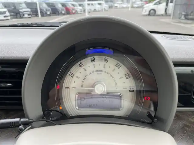 スズキ ラパン モード 佐賀県 2021(令3)年 5.8万km ノクターンブルーパール/ホワイト 2トーンルーフ 社外ディスプレイオーディオ/・AM/FM/BT//LEDヘッドライト/・オートマチックハイビーム/シートヒーター「運転席/助手席」/スマートキー/ビルトインETC/純正ドアバイザー/純正フロアマット/新車保証書/取扱説明書/スペアキー1本/スズキ セーフティサポート（全車標準装備）/・デュアルカメラブレーキサポート/・誤発進抑制機能（前進・後退）/・後退時ブレーキサポート/・車線逸脱警報機能/・ESP（車両走行安定補助システム）/・ABS＋EBD＋ブレーキアシスト