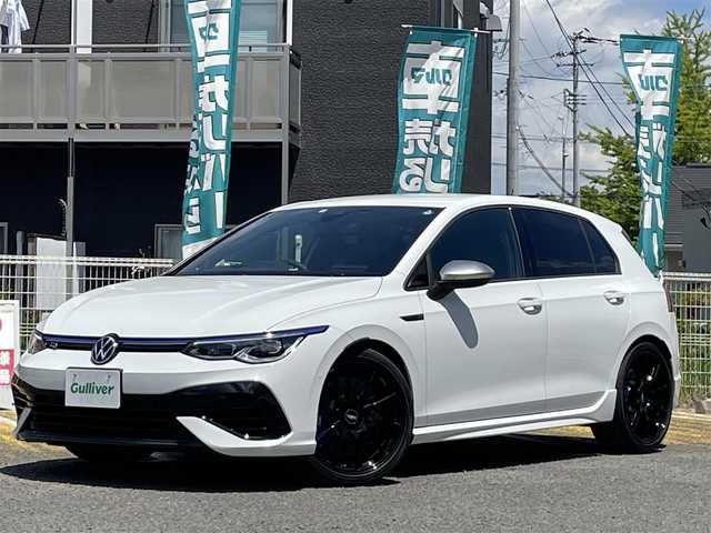 フォルクスワーゲン ＶＷ ゴルフ Ｒ TSI 4モーション 宮城県 2022(令4)年 1.4万km ピュアホワイト /ワンオーナー//REMUSスポーツマフラー//TWS TS317鍛造ホイール(235/35R19)//REGNO GR-XII装着//iSWEEPアップグレードスプリング//iSWEEPブレーキパッド(フロント/リア)(純正品有り)//BEST2サラウンドアンプユニット//純正メモリナビ//バックカメラ//カラーヘッドアップディスプレイ//パーキングアシスト//レーダークルーズコントロール//パドルシフト//ワイヤレス充電//シートヒーター/ステアリングヒーター//ビルトインETC2.0//純正ドライブレコーダー前後//社外レーダー探知機//スマートキーx2//保証書/取扱説明書/ディーラー点検記録簿R5/R6