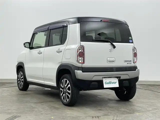 スズキ ハスラー J 岡山県 2019(平31)年 5.5万km ピュアホワイトパール/ブラック2トーン 社外ナビ CN-E310D/Bluetooth/CD/ワンセグTV/バックカメラ /ETC/衝突軽減ブレーキ/LEDヘッドライト/プッシュスタート /スマートキー/フロアマット /前後ドライブレコーダー/シートヒーター/シートリフター/ステアリングスイッチ
