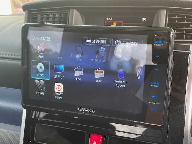 トヨタ ルーミー カスタムG 愛知県 2017(平29)年 4.2万km パールホワイトⅢ ８インチナビ　/フルセグＴＶ　/バックカメラ　/ＥＴＣ　/クルーズコントロール　/両側電動スライドドア　/ＬＥＤヘッドライト　/オートライト　/プッシュスタート　/スマートキー