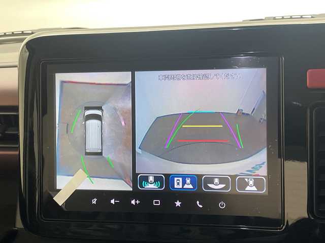スズキ スペーシア カスタム HYBRID XS 愛媛県 2025(令7)年 0.1千km ピュアホワイトパール/ブラック2トーン 純正9インチナビ/Bluetooth/フルセグ/USB/全周囲カメラ/レーダークルーズコントロール/衝突被害軽減ブレーキ/レーンキープアシスト/コーナーセンサー/LEDヘッドライト/オートマチックハイビーム/オートライト/両側電動スライドドア/ハーフレザーシート/シートヒーター/ベンチシート/プッシュスタート/スペアキー/保証書/取扱説明書