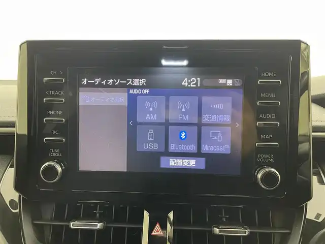 トヨタ カローラツーリング ハイブリッド ダブルバイビー 茨城県 2021(令3)年 6.6万km ブラックマイカ 純正ディスプレイオーディオ/ワンオーナー/バックカメラ/ETC/レーダークルーズコントロール/LEDヘッドライト/純正17インチアルミホイール/衝突軽減ブレーキ/横滑り防止装置/フロントフォグランプ/コーナーセンサー