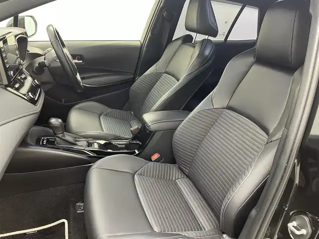 トヨタ カローラツーリング ハイブリッド ダブルバイビー 茨城県 2021(令3)年 6.6万km ブラックマイカ 純正ディスプレイオーディオ/ワンオーナー/バックカメラ/ETC/レーダークルーズコントロール/LEDヘッドライト/純正17インチアルミホイール/衝突軽減ブレーキ/横滑り防止装置/フロントフォグランプ/コーナーセンサー