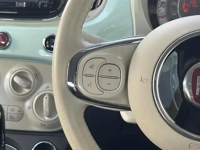 フィアット ５００ 1．2 ポップ 山梨県 2017(平29)年 4.9万km 緑 社外カロッツェリアナビ/フルセグテレビ/ＣＤ/ＤＶＤ/Ｂｌｕｅｔｏｏｔｈ　/ドライブレコーダー　/スペアキー　/純正フロアマット　/フォグランプ　/純正１４インチホイール　/アイドリングストップ