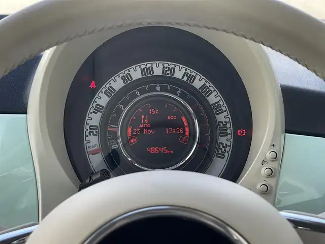 フィアット ５００ 1．2 ポップ 山梨県 2017(平29)年 4.9万km 緑 社外カロッツェリアナビ/フルセグテレビ/ＣＤ/ＤＶＤ/Ｂｌｕｅｔｏｏｔｈ　/ドライブレコーダー　/スペアキー　/純正フロアマット　/フォグランプ　/純正１４インチホイール　/アイドリングストップ