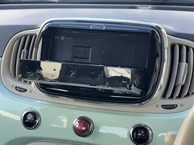 フィアット ５００ 1．2 ポップ 山梨県 2017(平29)年 4.9万km 緑 社外カロッツェリアナビ/フルセグテレビ/ＣＤ/ＤＶＤ/Ｂｌｕｅｔｏｏｔｈ　/ドライブレコーダー　/スペアキー　/純正フロアマット　/フォグランプ　/純正１４インチホイール　/アイドリングストップ